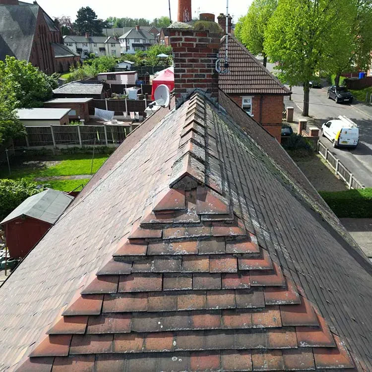 Drone roof survey example