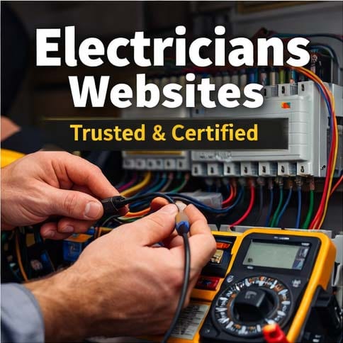 Website design for tradesmen