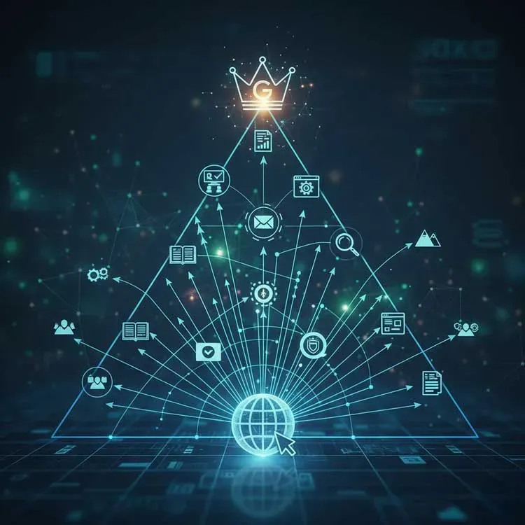 SEO Link building graphic